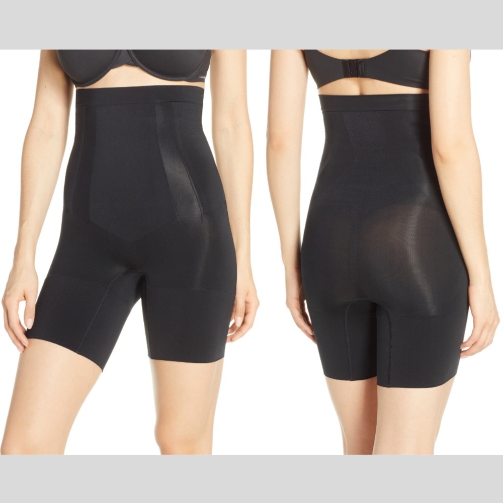 NWT Spanx [ PLUS 2X ]‎ Oncore High Waist Mid Thigh Shaper in Black